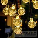 Garden lights solar balls 50led/5m ww