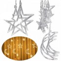 Decorative curtain stars and moons ww