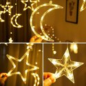 Decorative curtain stars and moons ww