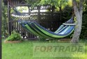 1-PERSON GARDEN HAMMOCK WITH A TOURIST RAIL, STRONG, SINGLE 260X80CM