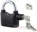 PADLOCK WITH ALARM WATERPROOF ALARM SIREN ALARM LOUD LOCK WITH KEYS