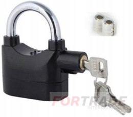 PADLOCK WITH ALARM WATERPROOF ALARM SIREN ALARM LOUD LOCK WITH KEYS