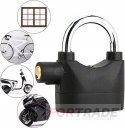 PADLOCK WITH ALARM WATERPROOF ALARM SIREN ALARM LOUD LOCK WITH KEYS