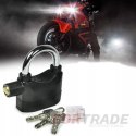 PADLOCK WITH ALARM WATERPROOF ALARM SIREN ALARM LOUD LOCK WITH KEYS