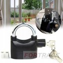 PADLOCK WITH ALARM WATERPROOF ALARM SIREN ALARM LOUD LOCK WITH KEYS