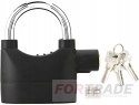 PADLOCK WITH ALARM WATERPROOF ALARM SIREN ALARM LOUD LOCK WITH KEYS