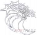 CURTAIN GARLAND LIGHTS CHRISTMAS TREE LED CHAIN ​​LIGHTS FOR THE WINDOW CHRISTMAS TREE