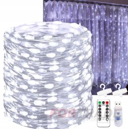 200 led usb curtain + cw remote control