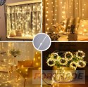 200 led usb curtain + ww remote control