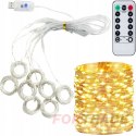 300 led usb-vorhang + ww-fernbedienung