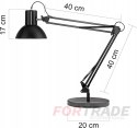 DRAWING DESK LAMP FOR READING NIGHT ADJUSTABLE STANDING E27 HANDLE