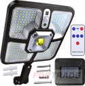 LED SOLAR STREET LAMP WITH MOTION AND DUSK SENSOR, POWERFUL GARDEN