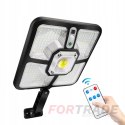 LED SOLAR STREET LAMP WITH MOTION AND DUSK SENSOR, POWERFUL GARDEN