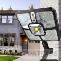 SOLAR-LED-STRASSENLAMPE MIT BEWEGUNGS- UND DÄMMERUNGSSENSOR, LEISTUNGSSTARKER GARTEN