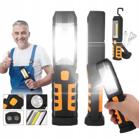 3in1 cob workshop flashlight