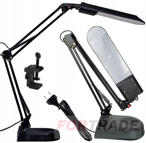 Klappbare led-schreibtischlampe + clip