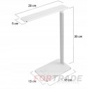 LED DESK LAMP WITH USB INDUCTION CHARGER SCHOOL LAMP THERMOMETER DATA