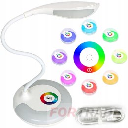 RGB TOUCH LED DESK LAMP FOR SCHOOL WITH UV FILTER, ADJUSTABLE