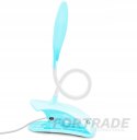 Desk lamp clip touch white