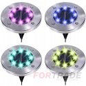 SOLAR GROUND LAMP GARDEN RGB OVERRUN LAMP SOLAR LAMPS X 1 PC