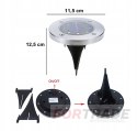 SOLAR GARDEN LAMP, DRIVEN IN, DRIVEN IN, GARDEN DISK LAMPS, 1 PC.