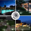 Garden lights solar disk 8 led