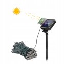 Solar christmas tree lights 200 led ww