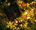 Solar christmas tree lights 200 led ww