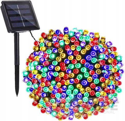 Lampki choinkowe solarne 200 led mc