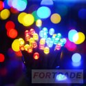 SOLAR CHRISTMAS LAMPS, COLORFUL, OUTDOOR, GARLAND 200 LED, CHRISTMAS