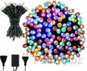 CHRISTMAS LIGHTS INDOOR-OUTDOOR CHRISTMAS LIGHTS, COLORFUL 100LED