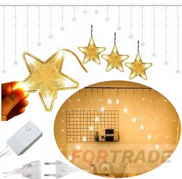 HANGING LAMPS LED LIGHTING CURTAIN GARLAND STARS PYRAMID ICILS 136