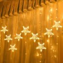 Decorative curtain stars in pyramid ww