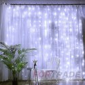 300 led usb curtain + cw remote control