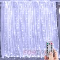 300 led usb curtain + cw remote control