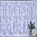 300 led usb curtain + cw remote control