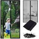 MOSQUITO NET FOR BALCONY DOOR WINDOW WINDOWS WITH MAGNET STRONG MESH 100 X 210CM