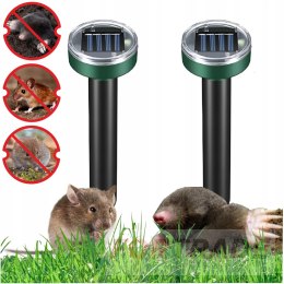 SOLAR-REPELLER FÜR MAULWÜRFE, WÜHLMÄUSE, NAGETIERE GEGEN MAULWÜRFE, FÜR MAULWÜRFE X 4