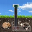 SOLAR REPELLER FOR MOLES VOLES RODENTS AGAINST MOLES FOR MOLES X 4