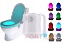 LIGHT FOR TOILET, TOILET BOWL, LED TOILET LAMP, RGB MOTION SENSOR