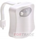 LIGHT FOR TOILET, TOILET BOWL, LED TOILET LAMP, RGB MOTION SENSOR