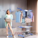 STANDING FOLDABLE LAUNDRY DRYER FOR CLOTHES, VERTICAL, REINFORCED, LARGE, 176CM