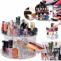 BOX ORGANIZER COSMETICS CONTAINER JEWELRY BOX ROTATING SHELF