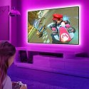 RGB-LED-STREIFEN USB MIT FERNBEDIENUNG 5V BUNTE LED-TV-HINTERGRUNDBELEUCHTUNG 2M + FERNBEDIENUNG