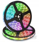 WATERPROOF RGB SMD LED STRIP 5M COLORFUL + REMOTE CONTROL FOR CABINET SHELVES