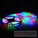 Wodoodporna TAŚMA LED RGB SMD 5M Kolorowa + PILOT DO REGAŁU PÓŁKI SZAFKI