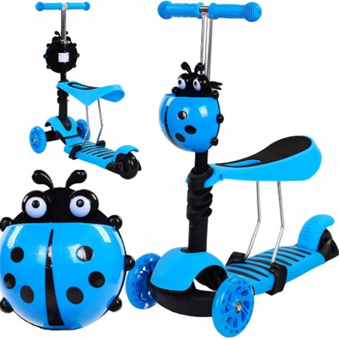 Scooter ladybug 3 in 1