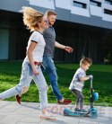 THREE-WHEEL BALANCING SCOOTER FOR CHILDREN, ADJUSTABLE, RIDE-RIDE WITH BASKET