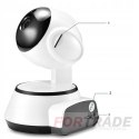 ELECTRONIC CAMERA WIFI 360° NANNY MONITORING HD 720P FOR HOME OFFICE