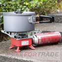 PORTABLE TOURING GAS COOKER FOR CARTRIDGES, MINI CAMPING CARTRIDGES